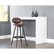 Ember 39 inch Bravo Cognac Swivel Barstool, Swivel